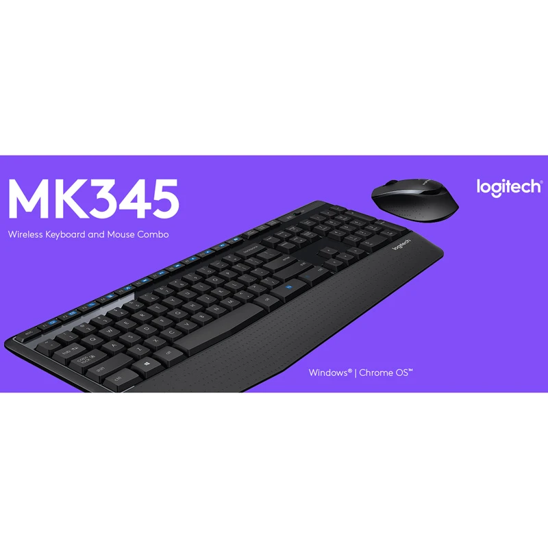کیبورد و موس بی سیم لاجیتک MK345