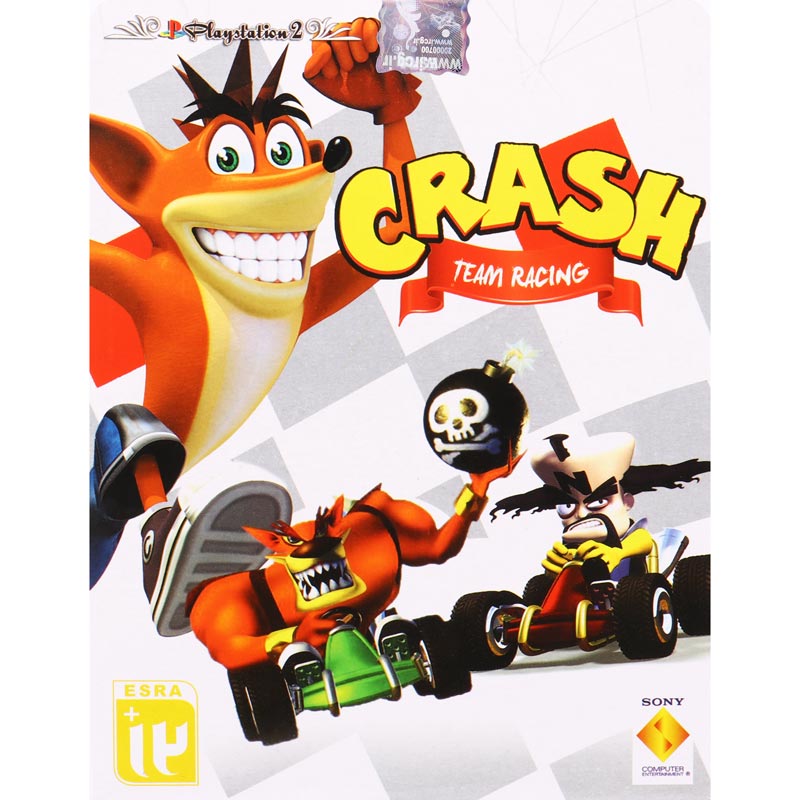 Crash Team Racing PS2 لوح زرین