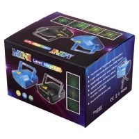 لیزر رقص نور Mini Laser Stage Light EMS-07 کد 1