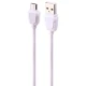 کابل میکرو یو اس بی فست شارژ Moxom V8-01 طول 1 متر