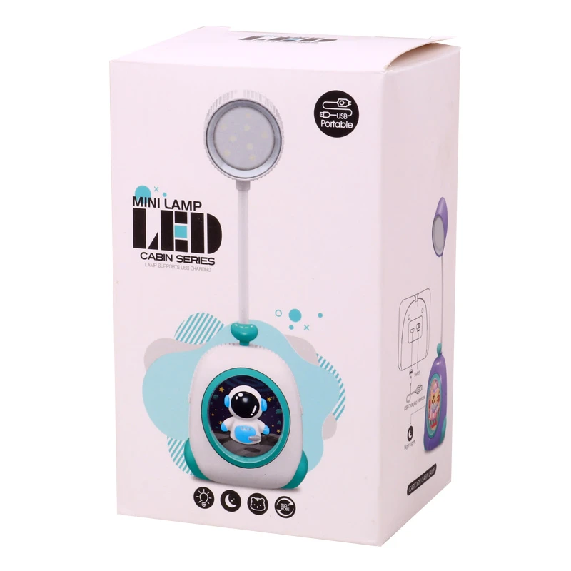 چراغ مطالعه فانتزی شارژی طرح سفینه NO.XJD