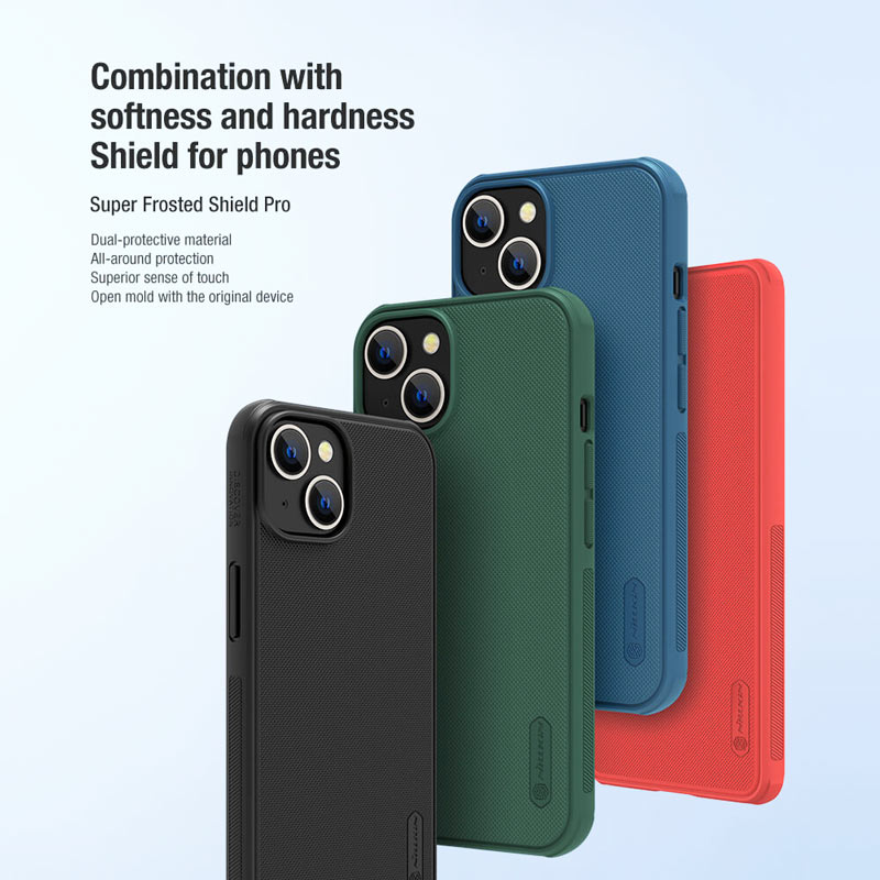 قاب اورجینال ضدضربه Super Frosted Pro نیلکین iPhone 14