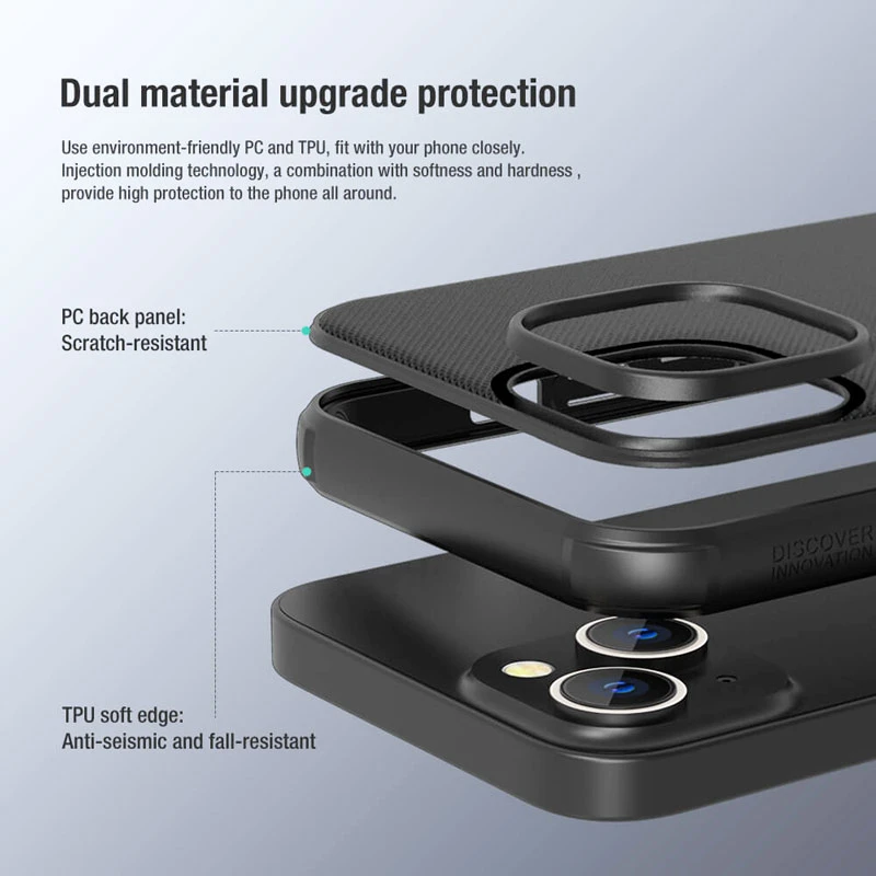 قاب اورجینال ضدضربه Super Frosted Pro نیلکین iPhone 14