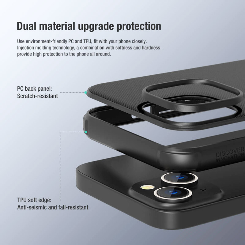 قاب اورجینال ضدضربه Super Frosted Pro نیلکین iPhone 14