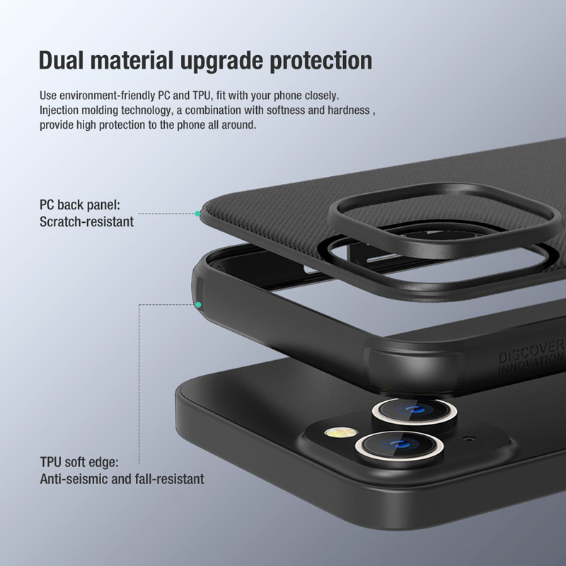 قاب اورجینال ضدضربه Super Frosted Pro نیلکین iPhone 14 Plus