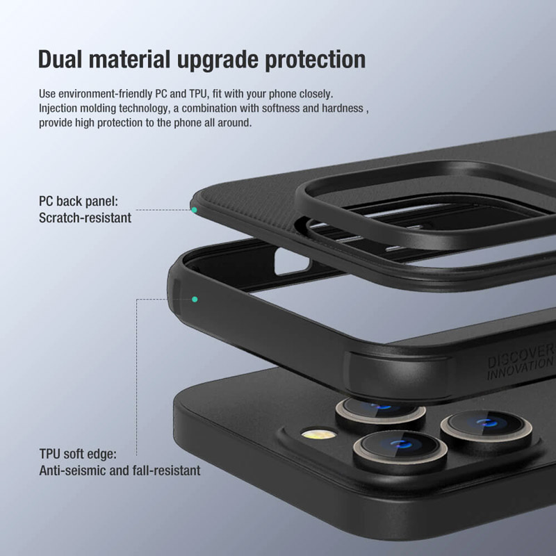 قاب اورجینال ضدضربه Super Frosted Pro نیلکین iPhone 14 Pro