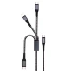 کابل سه سر فست شارژ نیتو NC206G طول 1.2 متر