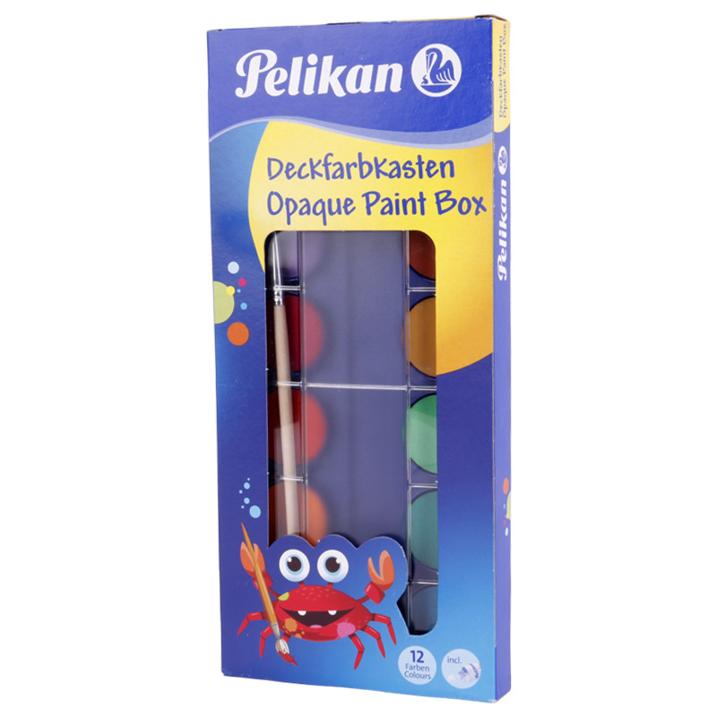 آبرنگ 12 رنگ پلیکان Pelikan Paint Box