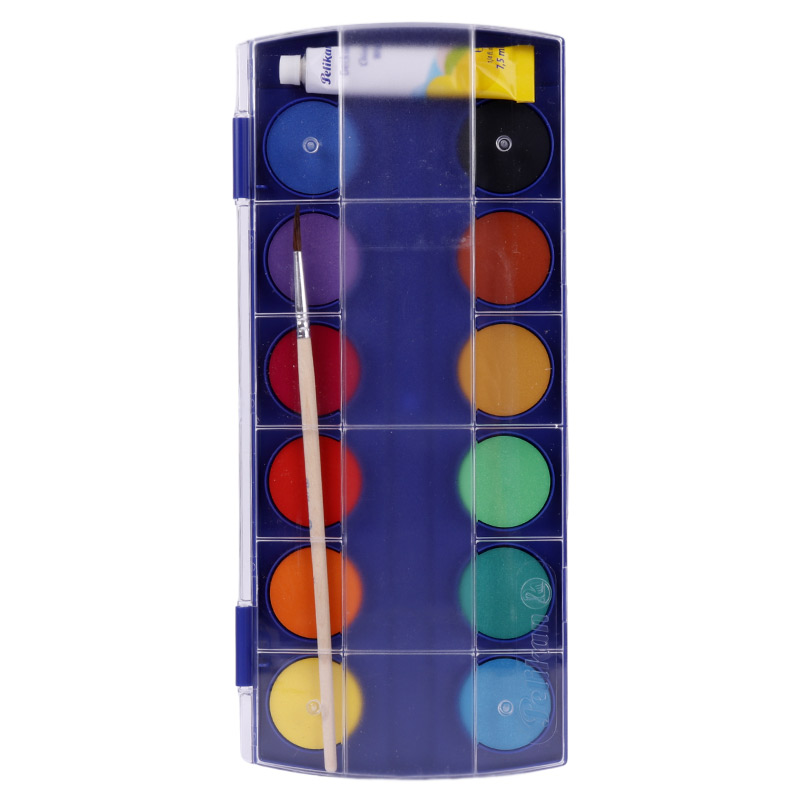 آبرنگ 12 رنگ پلیکان Pelikan Paint Box