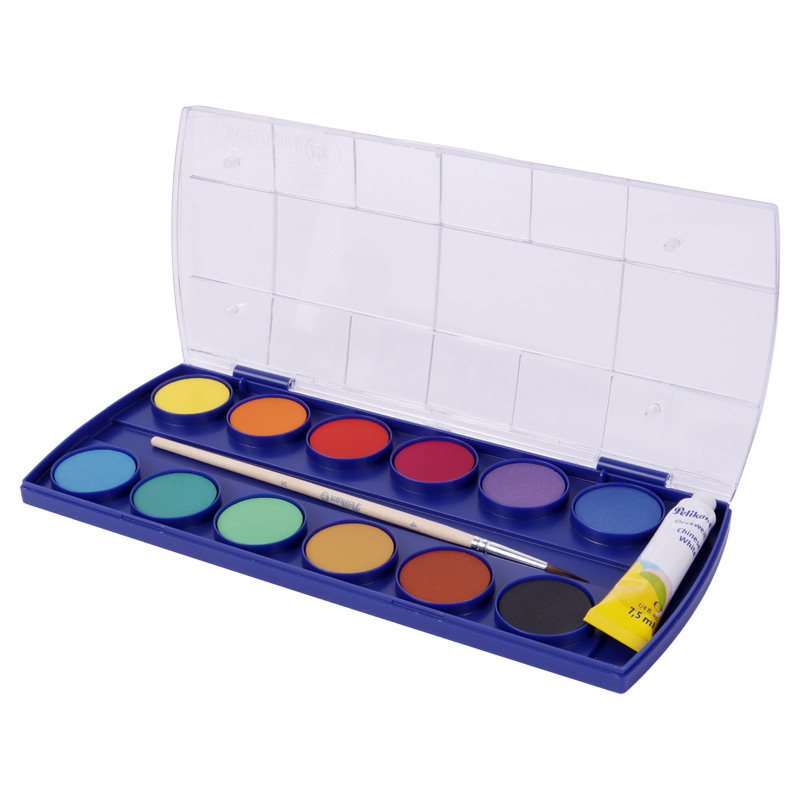 آبرنگ 12 رنگ پلیکان Pelikan Paint Box