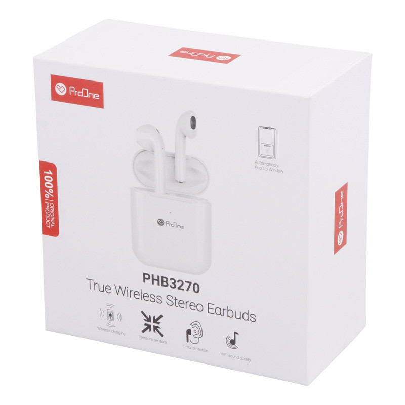 هندزفری بلوتوث دو تایی ProOne PHB3270 TWS