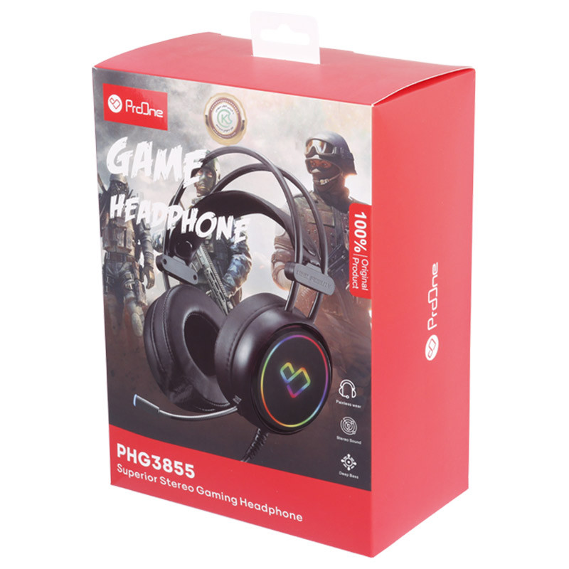 هدست گیمینگ سیم دار ProOne PHG3855
