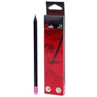مداد مشکی کوییلو Quilo 634001 بسته 12 عددی