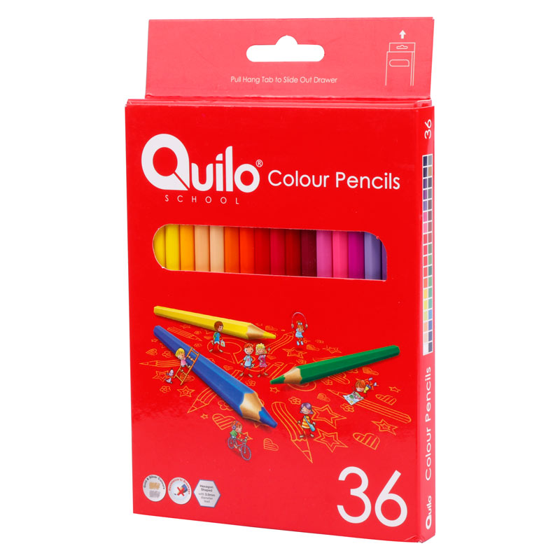 مداد رنگی 36 رنگ کوییلو Quilo No.634005