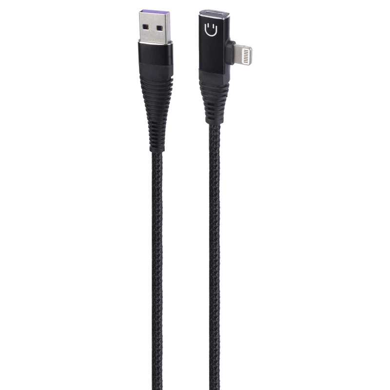 کابل تبدیل صدا و شارژ لایتنینگ SX-11 طول 1 متر