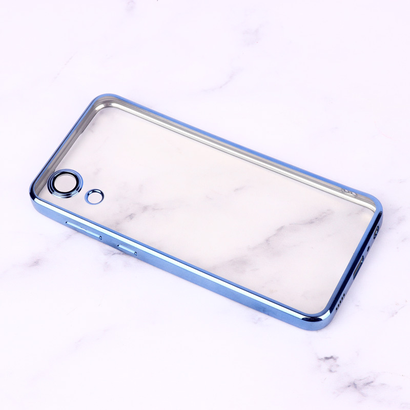 قاب ساده شفاف دور رنگی محافظ لنزدار Samsung Galaxy A03 Core