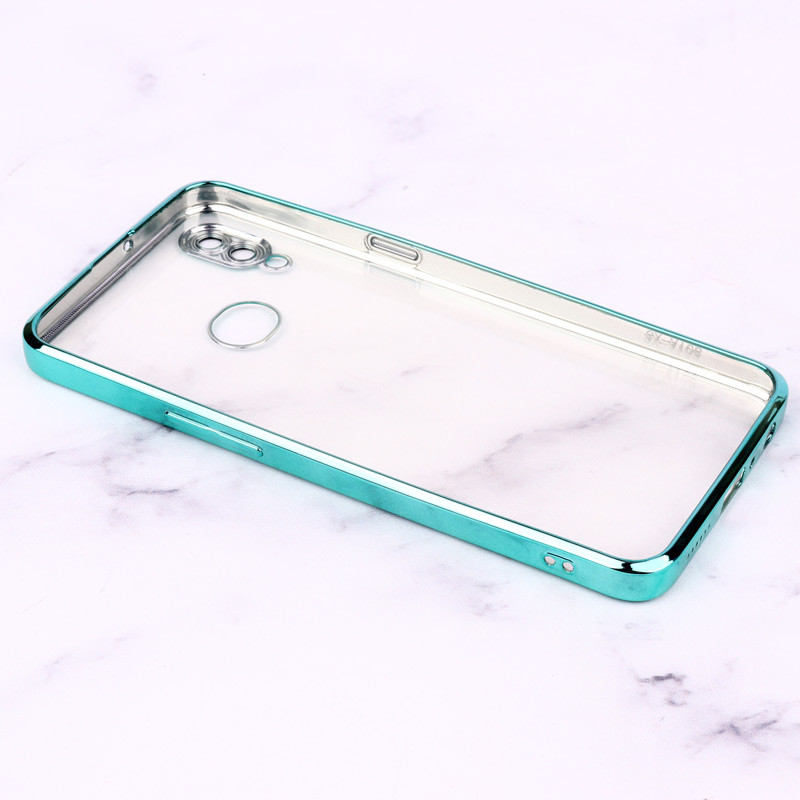 قاب ساده شفاف دور رنگی محافظ لنزدار Samsung Galaxy A10s
