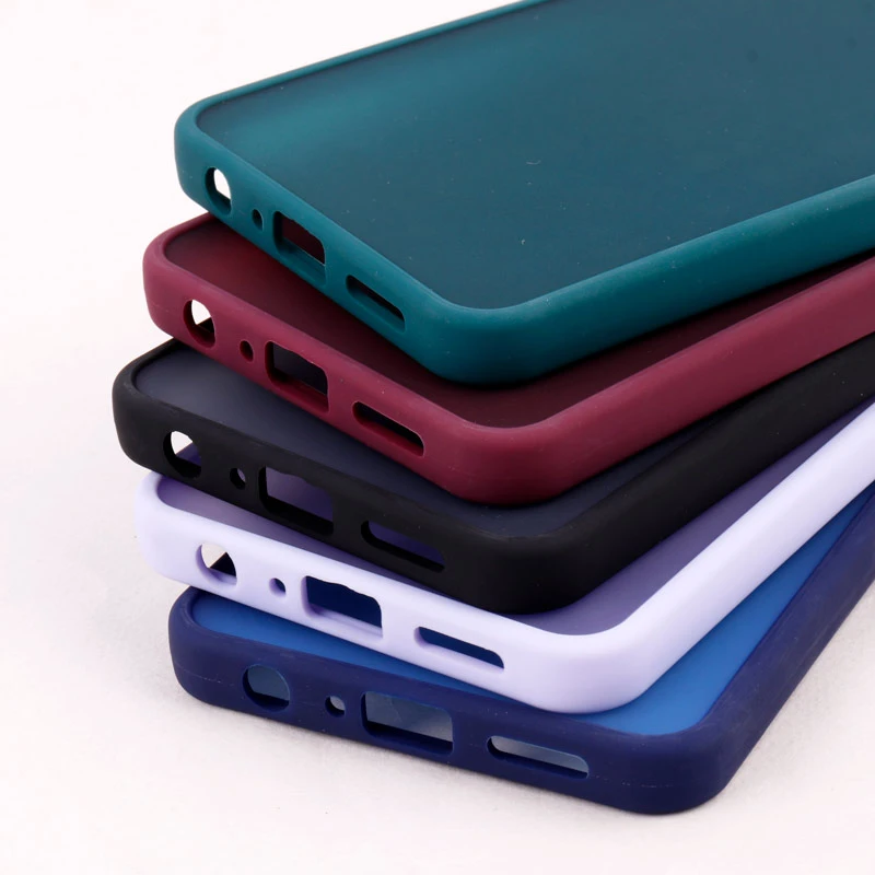 قاب PC سامسونگ Galaxy A10s متال ایرون پشت مات محافظ لنزدار