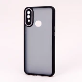 قاب PC سامسونگ Galaxy A10s متال ایرون پشت مات محافظ لنزدار