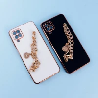 قاب My Case محافظ لنزدار + آویز دستی کارتیر Samsung Galaxy A12