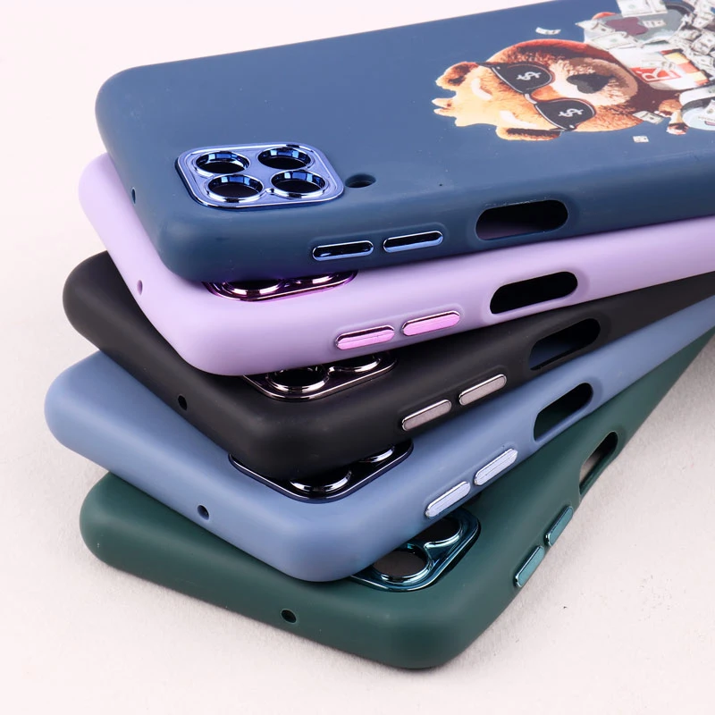 قاب سامسونگ Galaxy A12 متال ایرون فانتزی محافظ لنزدار