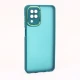 قاب PC سامسونگ Galaxy A12 متال ایرون پشت مات محافظ لنزدار