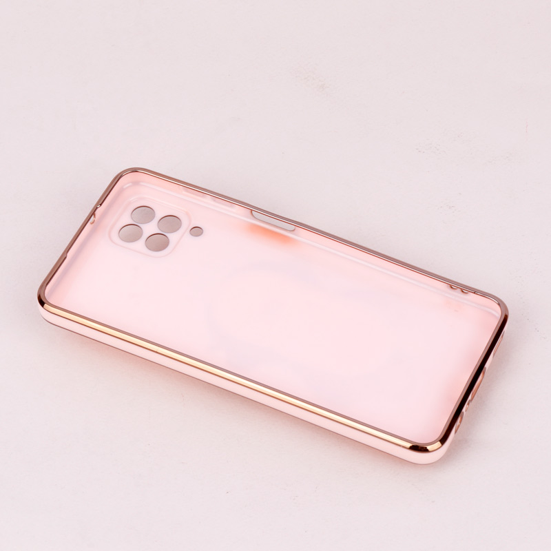 قاب براق My Case استند آدمکی محافظ لنزدار Samsung Galaxy A12