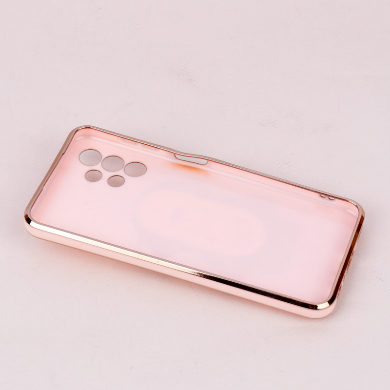 قاب براق My Case استند آدمکی محافظ لنزدار Samsung Galaxy A13 4G