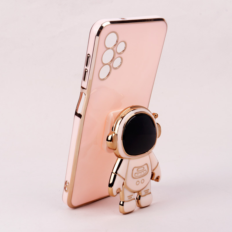 قاب براق My Case استند آدمکی محافظ لنزدار Samsung Galaxy A13 4G