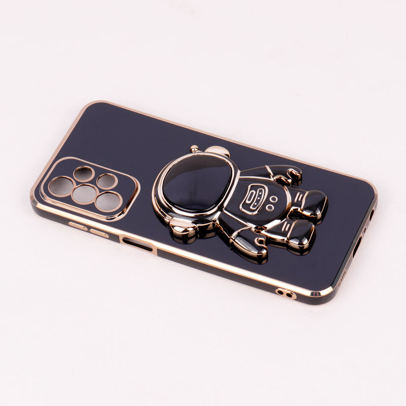 قاب براق My Case استند آدمکی محافظ لنزدار Samsung Galaxy A23
