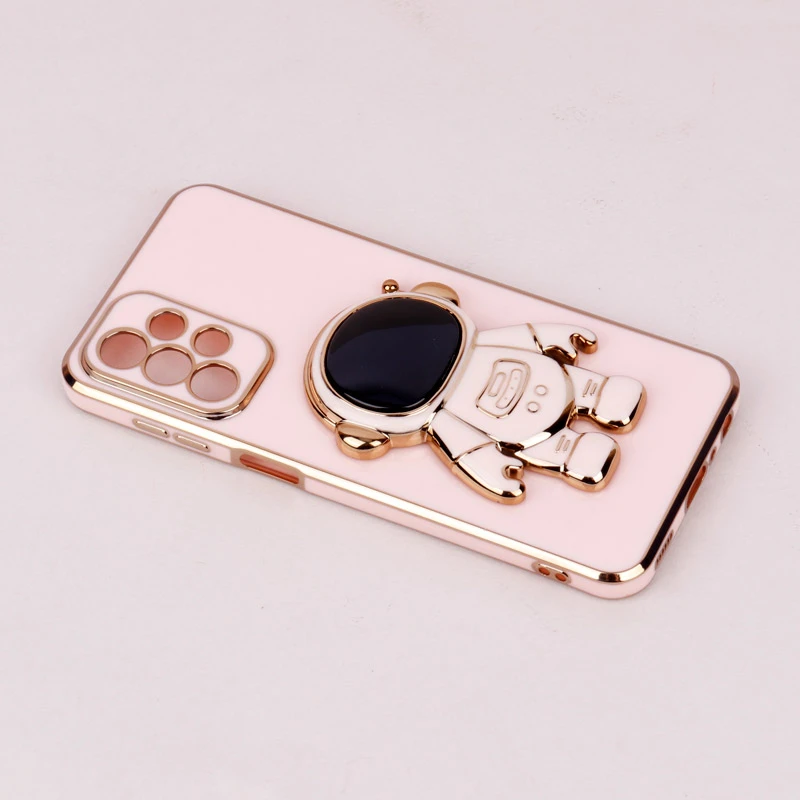 قاب براق My Case استند آدمکی محافظ لنزدار Samsung Galaxy A23