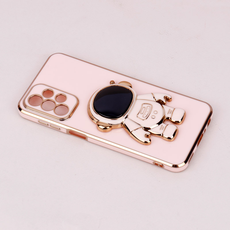 قاب براق My Case استند آدمکی محافظ لنزدار Samsung Galaxy A23