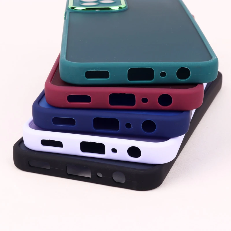 قاب PC سامسونگ Galaxy A23 متال ایرون پشت مات محافظ لنزدار