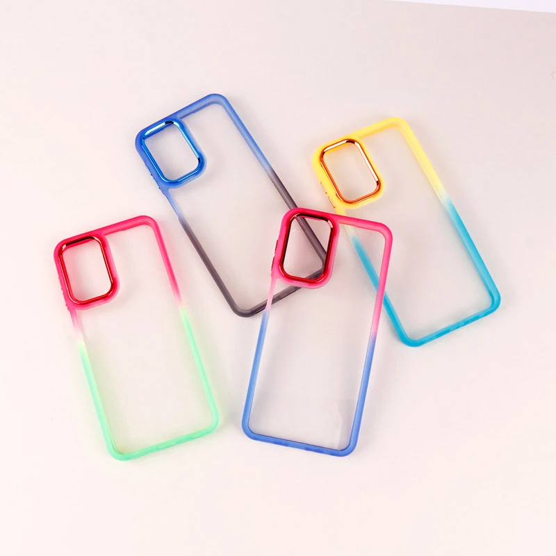 قاب PC شفاف متال ایرون دو رنگ Samsung Galaxy A23