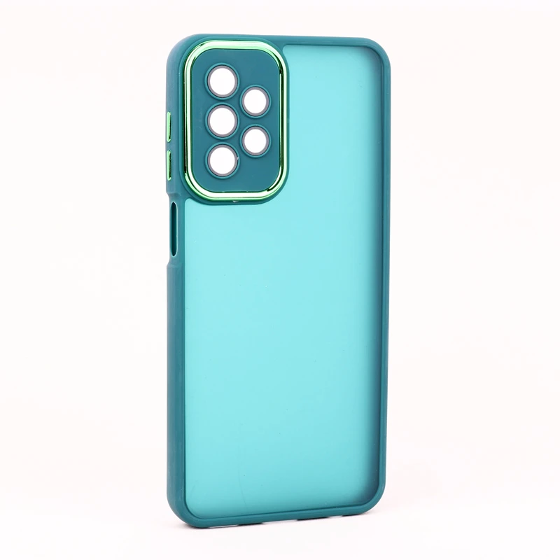 قاب PC سامسونگ Galaxy A23 متال ایرون پشت مات محافظ لنزدار