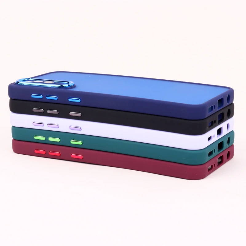 قاب PC سامسونگ Galaxy A30s / A50s متال ایرون پشت مات محافظ لنزدار