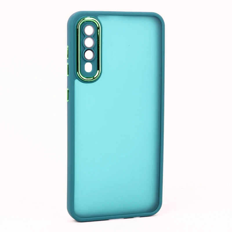 قاب PC سامسونگ Galaxy A30s / A50s متال ایرون پشت مات محافظ لنزدار