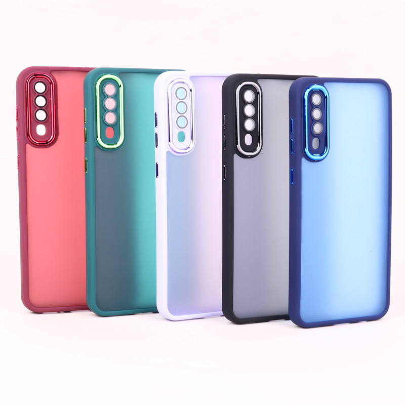قاب PC متال ایرون مات محافظ لنزدار Samsung Galaxy A30s / A50s