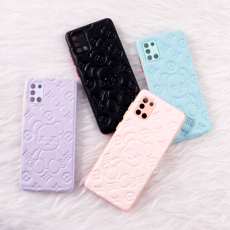 قاب چرمی پافر Ted محافظ لنزدار Samsung Galaxy A31