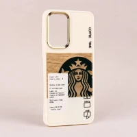 قاب طرحدار Starbucks دور لنز فلزی Samsung Galaxy A33 5G