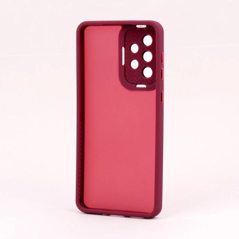 قاب PC سامسونگ Galaxy A33 5G متال ایرون پشت مات محافظ لنزدار