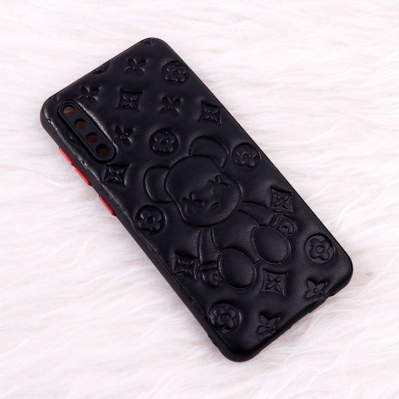 قاب چرمی پافر Ted محافظ لنزدار Samsung Galaxy A50