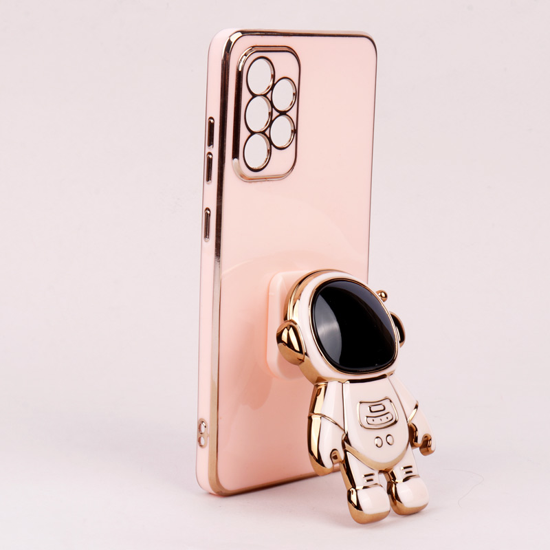 قاب براق My Case استند آدمکی محافظ لنزدار Samsung Galaxy A52 / A52s
