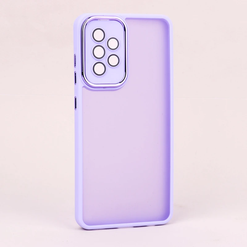 قاب PC سامسونگ Galaxy A52 / A52s متال ایرون پشت مات محافظ لنزدار