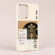 قاب طرحدار Starbucks دور لنز فلزی Samsung Galaxy A52 / A52s
