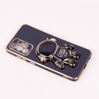 قاب براق My Case استند آدمکی محافظ لنزدار Samsung Galaxy A52 / A52s