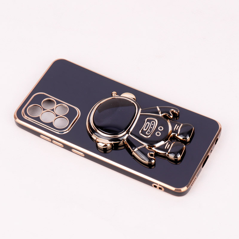 قاب براق My Case استند آدمکی محافظ لنزدار Samsung Galaxy A52 / A52s