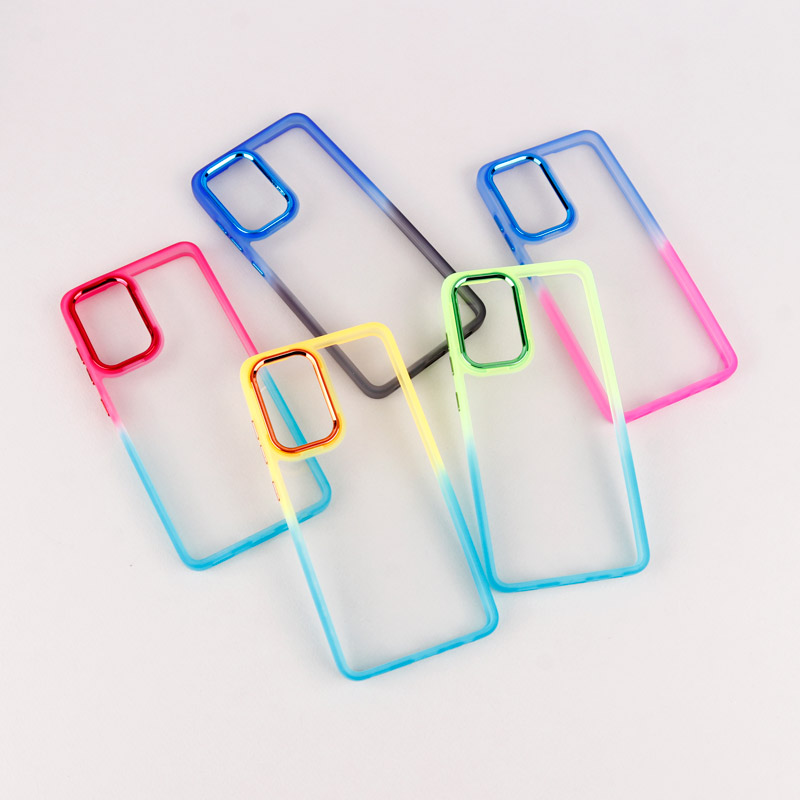 قاب PC شفاف متال ایرون دو رنگ Samsung Galaxy A52 / A52s