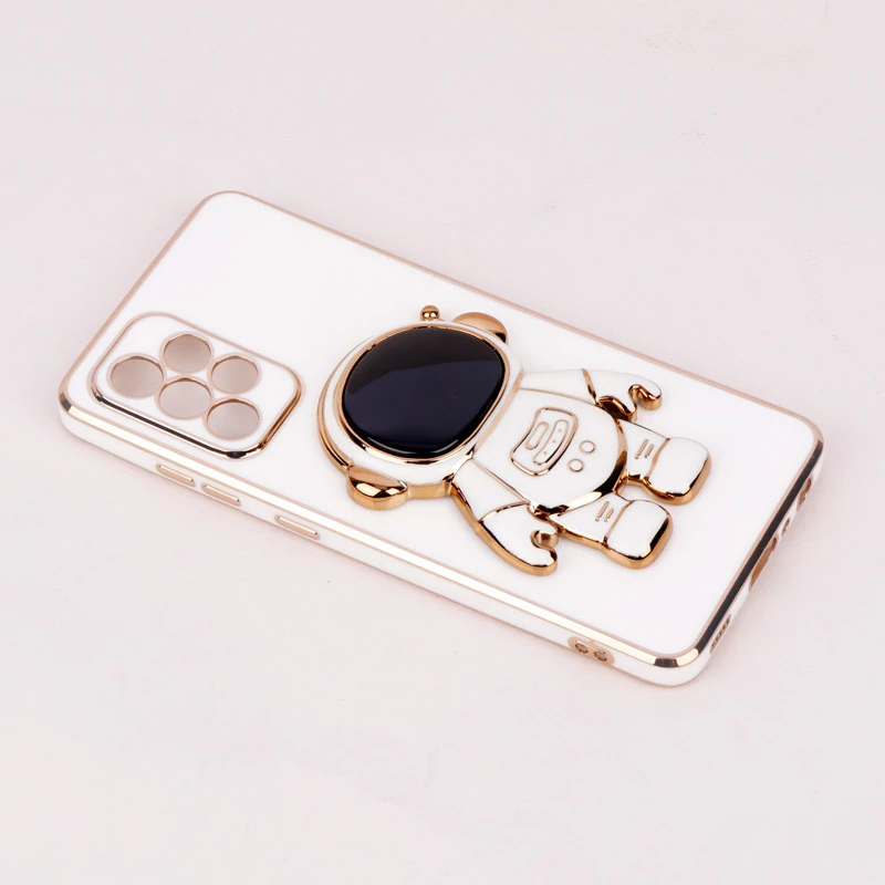 قاب براق My Case استند آدمکی محافظ لنزدار Samsung Galaxy A52 / A52s