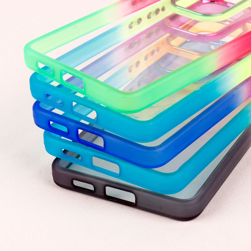 قاب PC شفاف متال ایرون دو رنگ Samsung Galaxy A53 5G